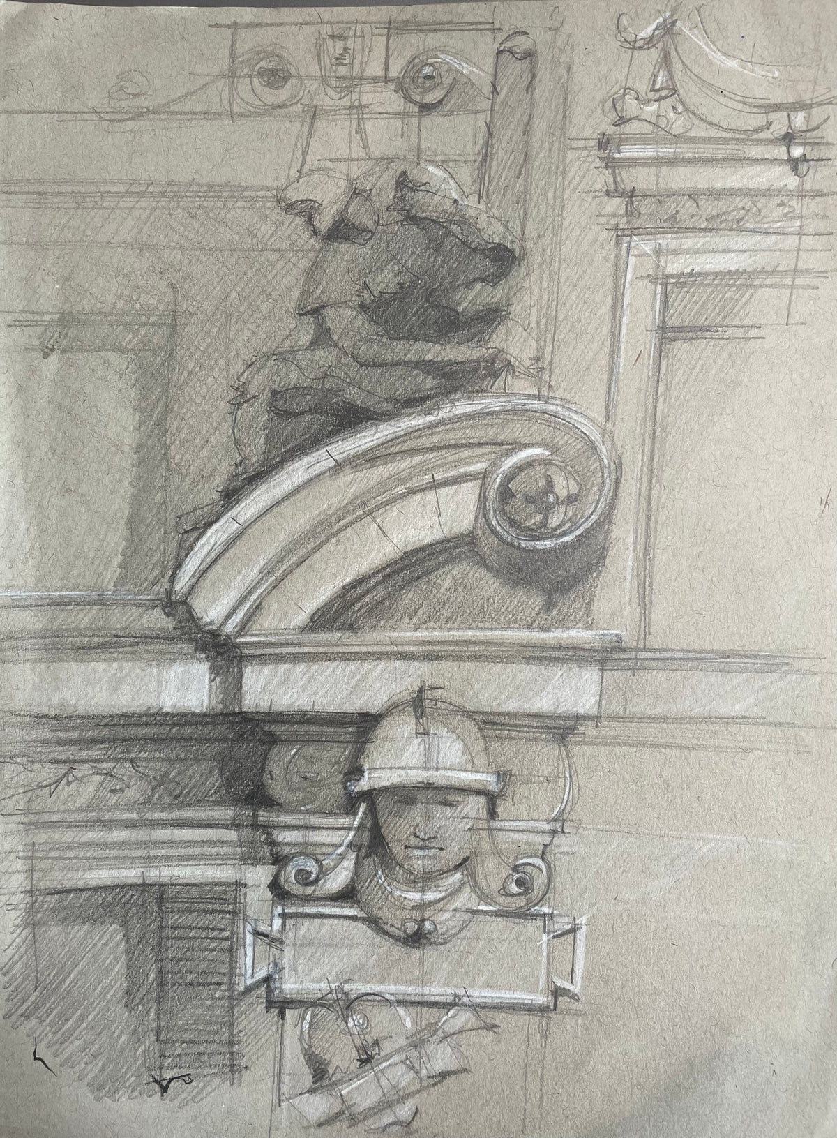 Adolphus Hotel Figure Detail