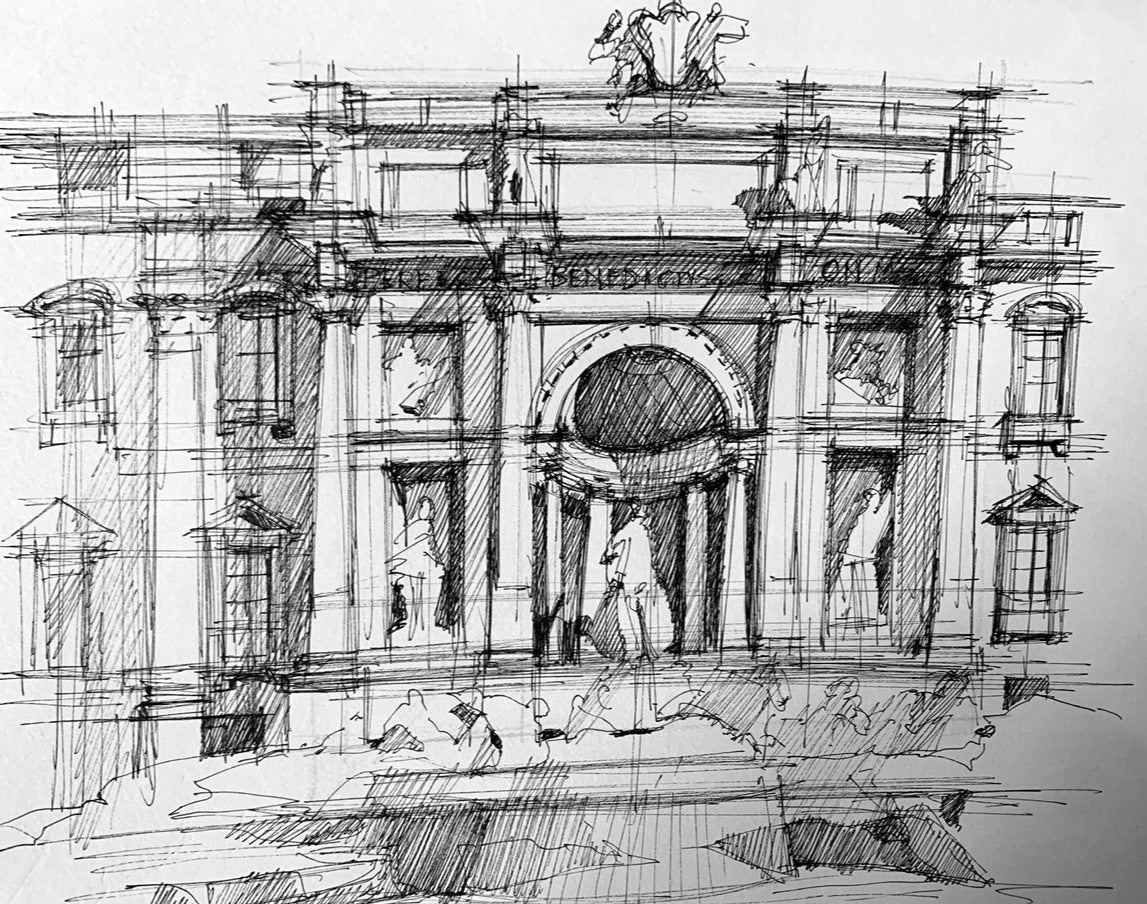 The Trevi Fountain - Roma